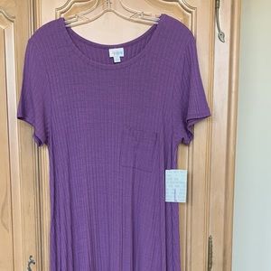 LuLaRoe Carly Dress, Lavender, NWT, size L